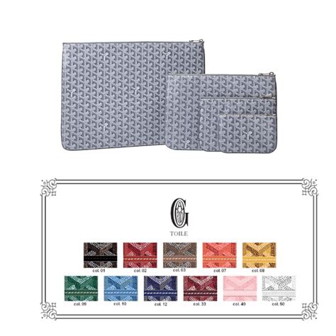 goyard senat pouch sizes|Goyard senat bag.